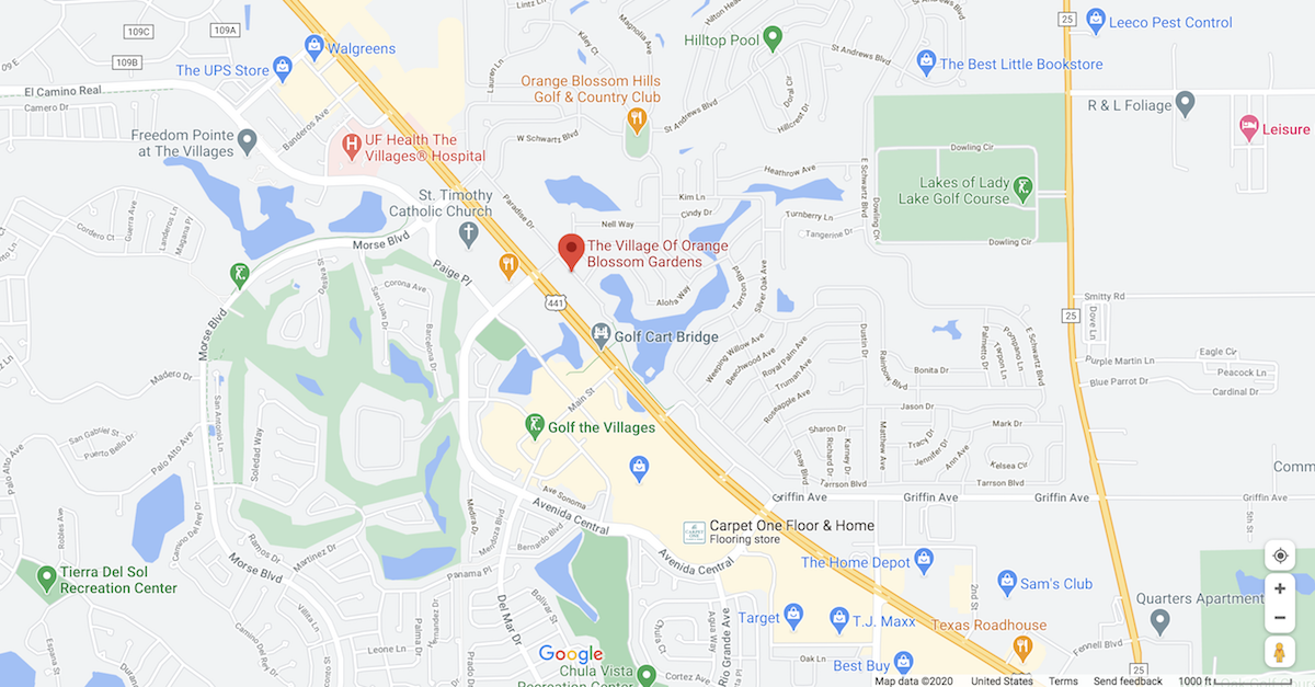 The Best Neighborhoods Inside The Villages, FL for Location & Amenities